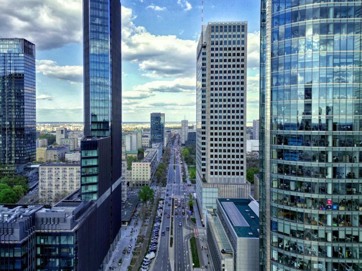Apartament Rondo Onz Varsó Kültér fotó